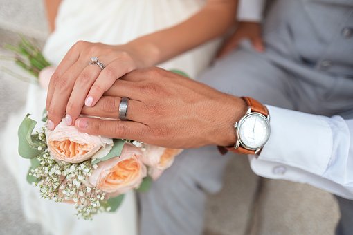 Bride, Couple, Groom, Hands